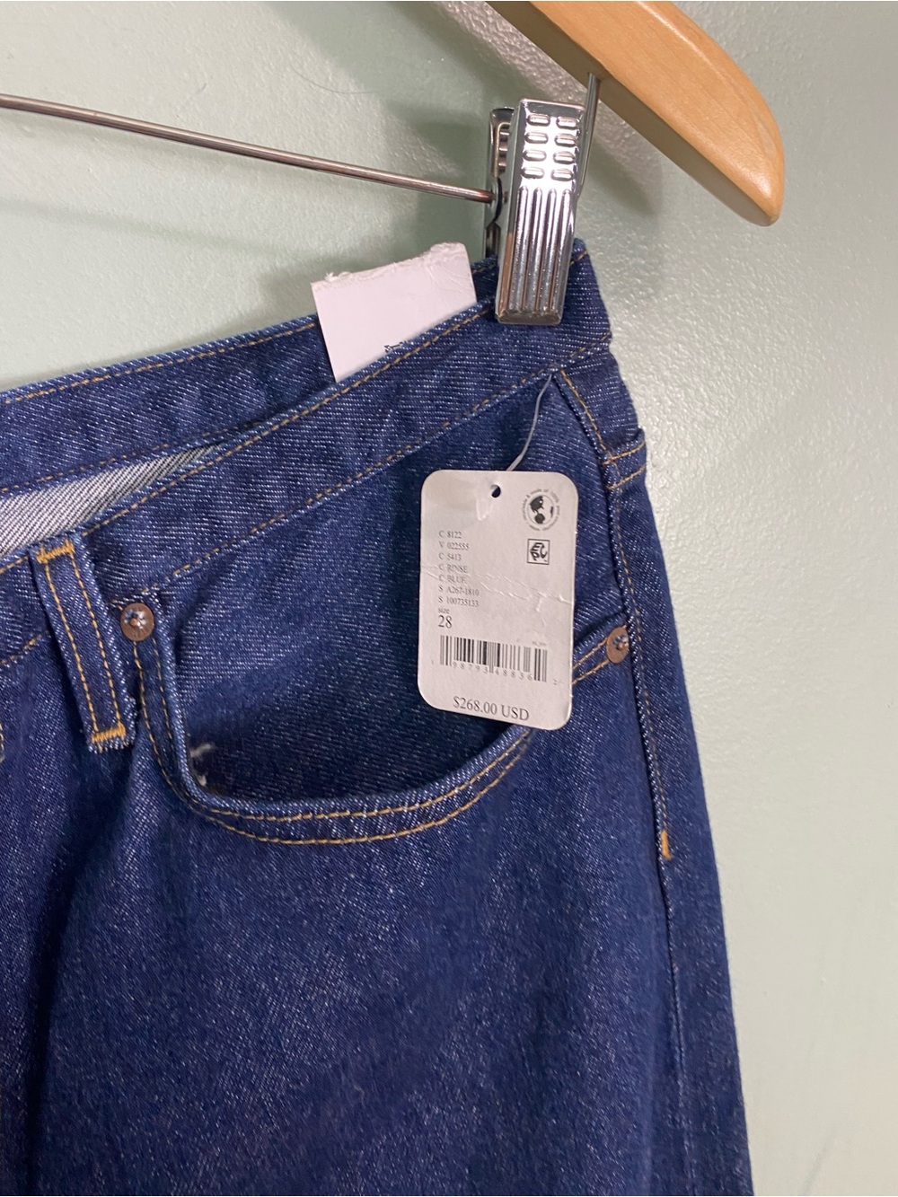 Agolde Keira Jean In Rinse Blue Size 28 Baggy - Picture 3 of 7